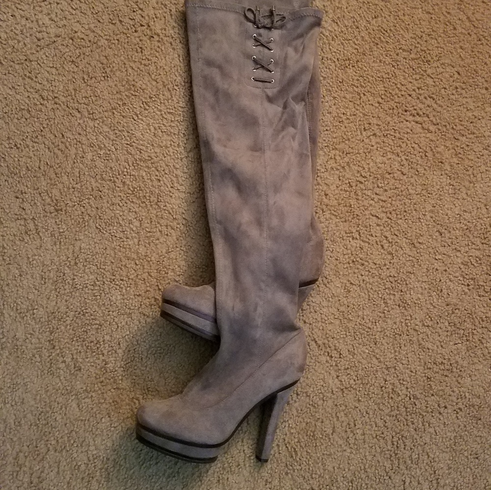 Thigh high boots